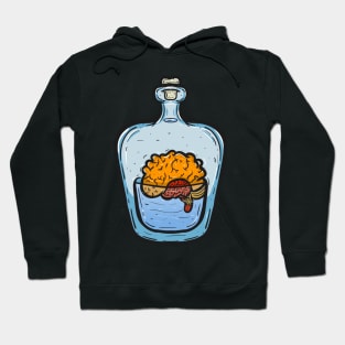 Brain in small jar Hoodie